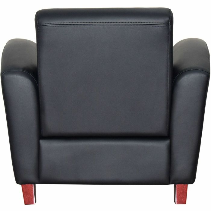 Lorell Accession Bonded Leather Reception Sofa