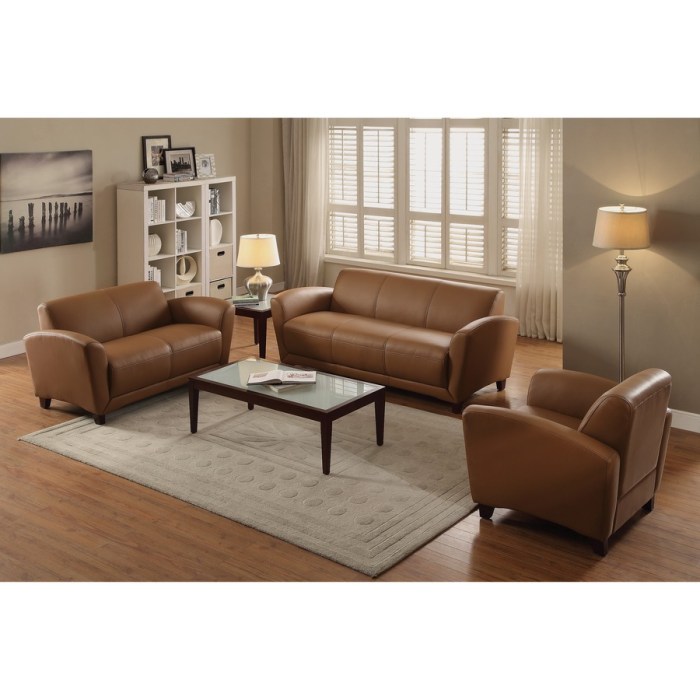Lorell Accession Reception Sofa